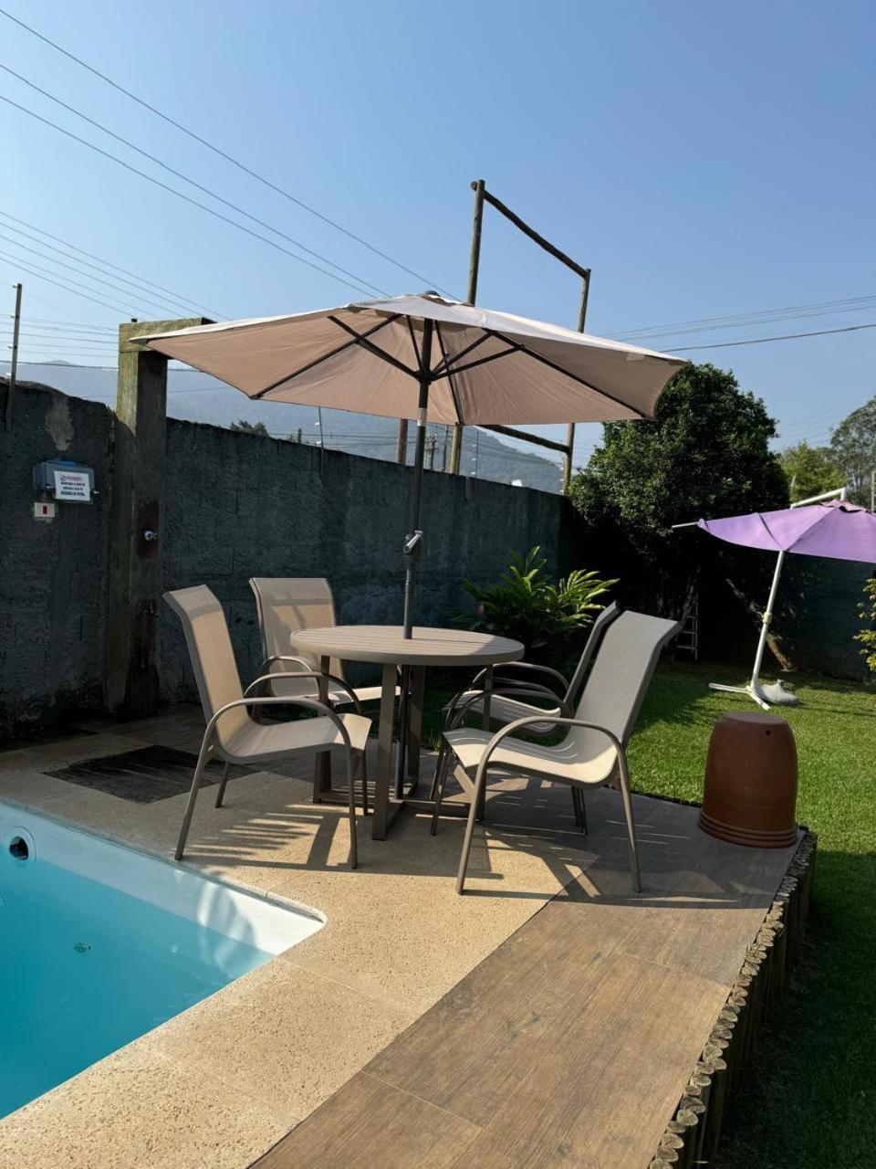Casa Piscina Jardim Ubatuba Villa Eksteriør bilde