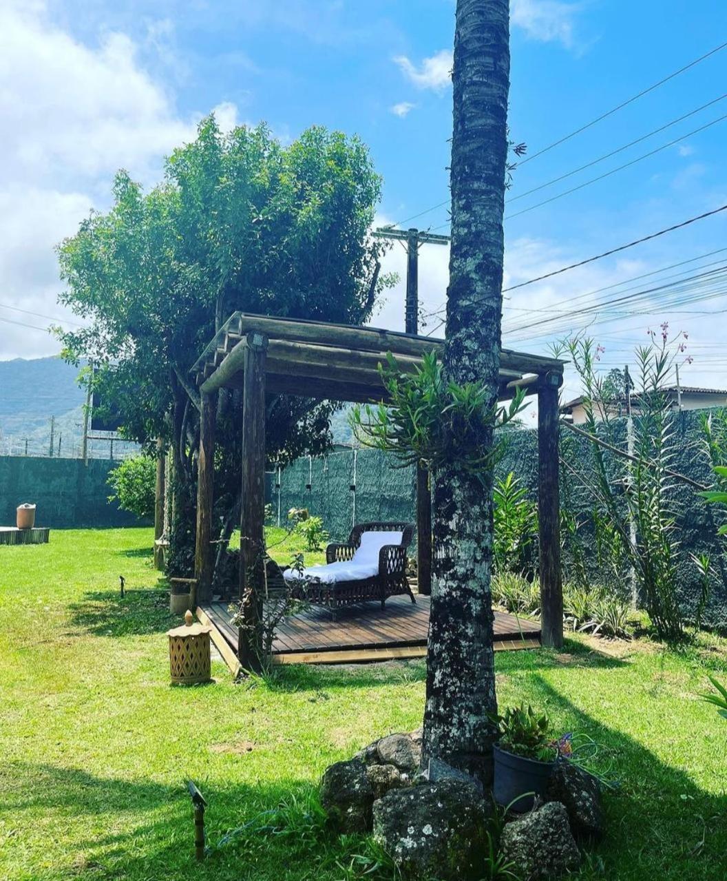Casa Piscina Jardim Ubatuba Villa Eksteriør bilde