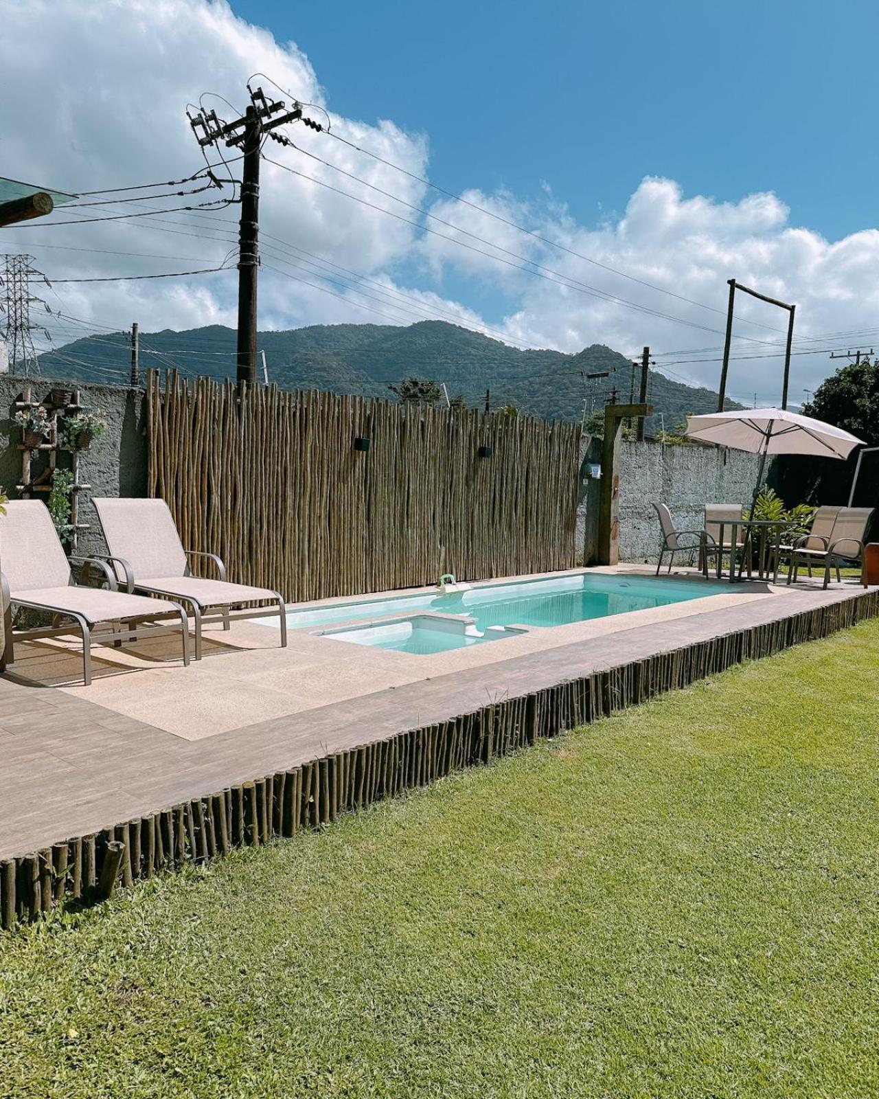 Casa Piscina Jardim Ubatuba Villa Eksteriør bilde